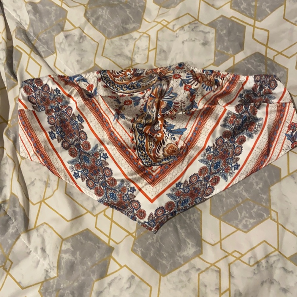 Bandanna tube top